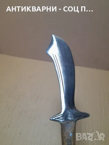 Стар Ръчно Изработен Нож От Ресьорна Стомана., снимка 7 - Антикварни и старинни предмети - 48951414