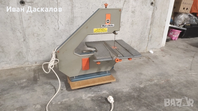 Банциг настолен Black & Decker, снимка 2 - Триони и циркуляри - 52919290