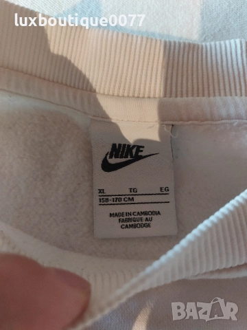 Чисто нова без етикет блуза Nike Club Fleece XL , снимка 4 - Блузи - 51659600