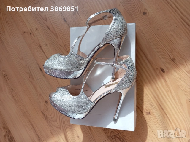 Дамски сандали на ток, снимка 8 - Дамски елегантни обувки - 53541065