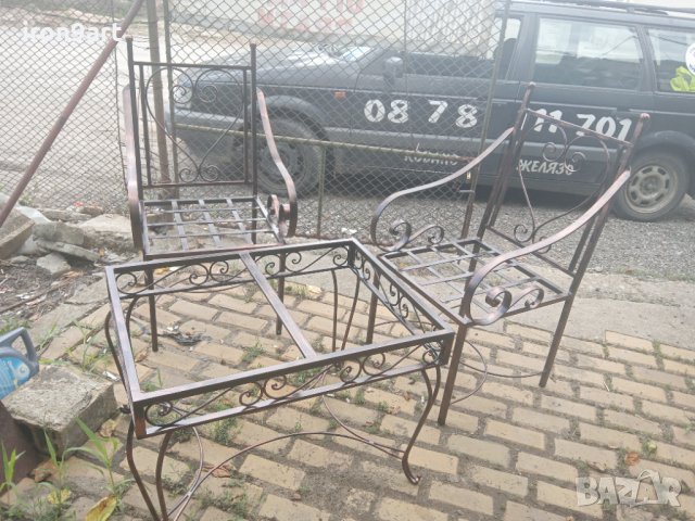 Маси , пейки , столове и градински мебели от ковано желязо, снимка 2 - Други - 41460213