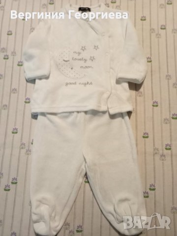 Бебешка плюшена пижама KIABI , снимка 1 - Бебешки пижами - 42403884