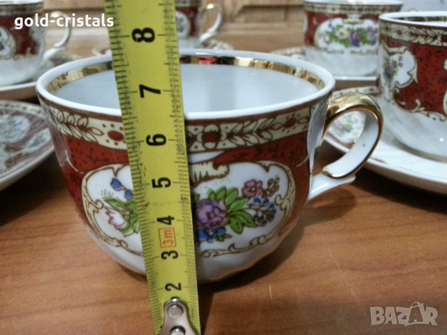 Стар български порцелан чаши за чай, снимка 5 - Антикварни и старинни предмети - 36164480