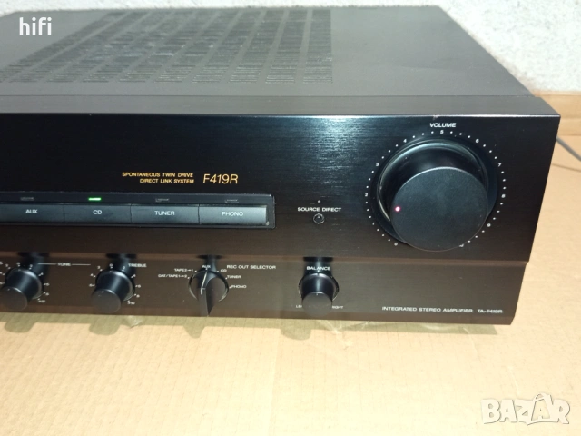 Стерео усилвател Sony TA-F419R, снимка 3 - Ресийвъри, усилватели, смесителни пултове - 53713876