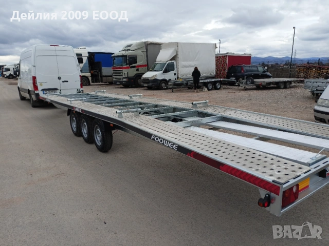 Ремарке за 3 моторта / ПОД НАЕМ, снимка 18 - Транспорт под наем - 51335973