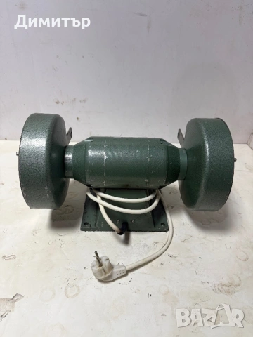 Монофазен български шмиргел Елпром Тетевен 600W, снимка 4 - Други машини и части - 53818518