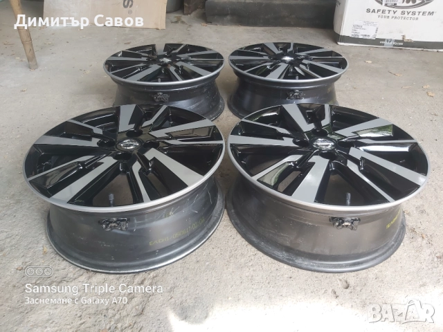 4 броя алуминиеви джанти за Nissan Micra 16, снимка 11 - Гуми и джанти - 51998209