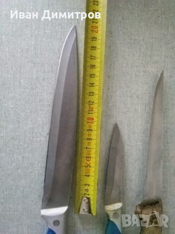 Три броя ножове за 3 лв, снимка 3 - Прибори за хранене, готвене и сервиране - 44679323
