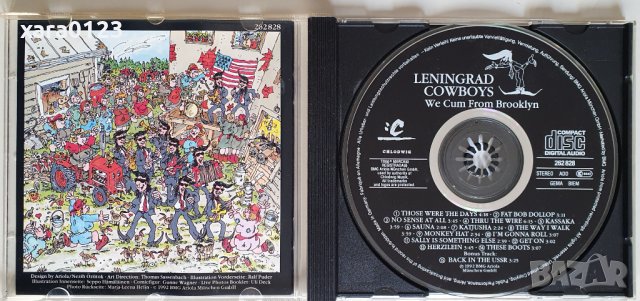 Leningrad Cowboys – We Cum From Brooklyn, снимка 3 - CD дискове - 40198351