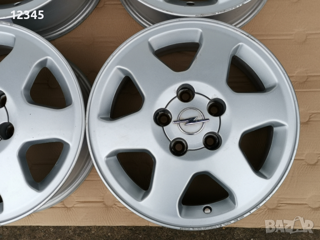 15’’ 5x110 originalni za opel 15” 5х110 оригинални за опел -№505, снимка 10 - Гуми и джанти - 44614115