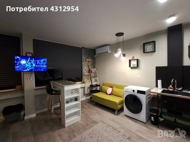 Студио за нощувки, снимка 3 - Стаи под наем - 53143797