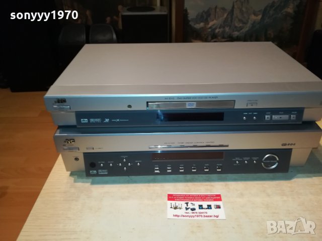 jvc receiver+dvd 2102221834, снимка 9 - Ресийвъри, усилватели, смесителни пултове - 35869383