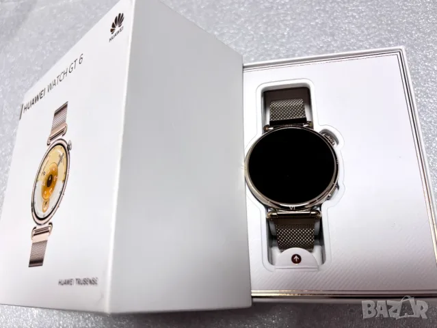 НОВ! С ГАРАНЦИЯ! Смарт часовник HUAWEI WATCH GT 6 Gold KSU-B19M Gold Milanase Strap 41 MM, GPS, снимка 18 - Смарт часовници - 56067438