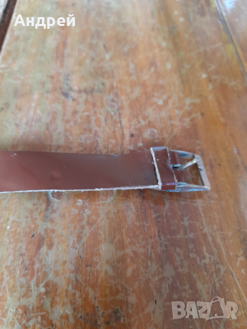 Стара каишка за часовник #18, снимка 4 - Други ценни предмети - 44602422