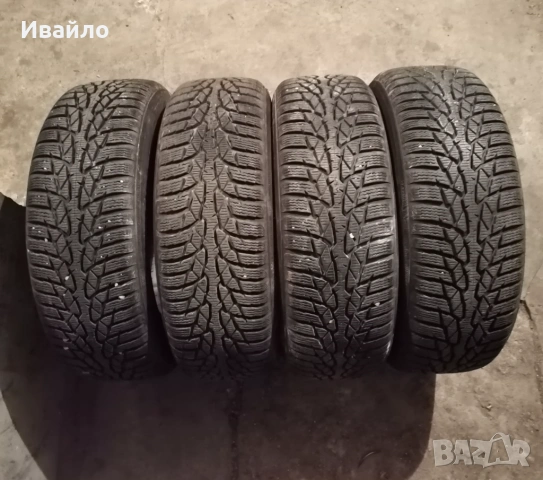 Продавам 4 броя Зимни гуми 195.65.15 на 1 сезон дот 2019 Nokian 