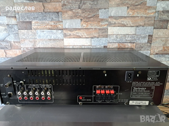 Technics SA-GX 100, снимка 6 - Ресийвъри, усилватели, смесителни пултове - 53748187