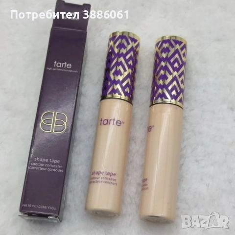 Култов коректор с високо покритие TARTE Shape Tape Contour Concealer – 20S Light Sand