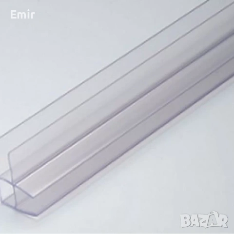 2 бр. Силиконови лайсни за безпрофилно остъкление