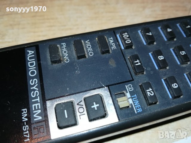 sony rm-s171 audio system remote 1609211956, снимка 3 - Други - 34156804