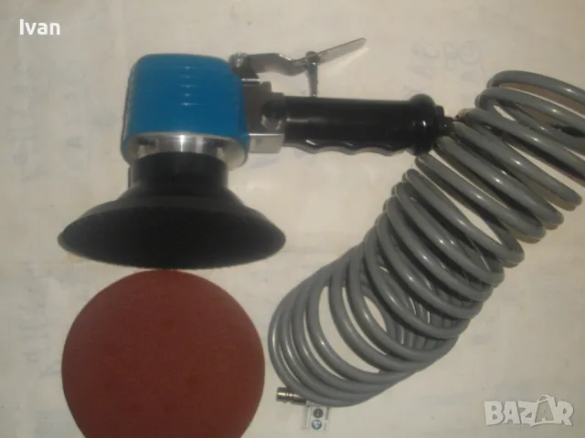 Ф10ММ 8 bar НОВ АВСТРИЙСКИ ОРИГИНАЛЕН ПНЕВМАТИЧЕН КРЪГЪЛ ЕКСЦЕНТЪР ВИБРОШЛАЙФ РОТАЦИОНЕН FERREX, снимка 2 - Други инструменти - 47977650