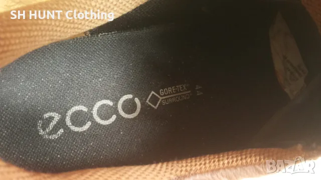 ECCO GORE-TEX YAK LEATHER Shoes размер EUR 44 естествена кожа водонепромокаеми - 1103, снимка 17 - Спортни обувки - 49993636