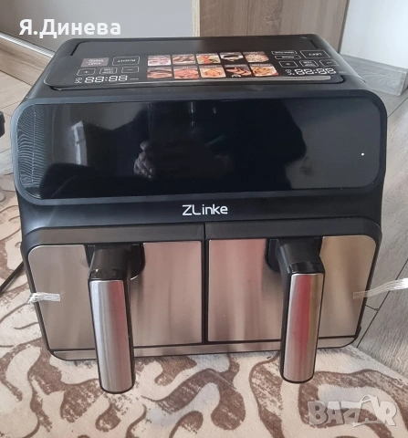 Ейрфраер Zlinke 2200w , снимка 2 - Фритюрници - 53406597