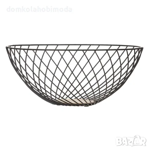 Фруктиера Купа ,Метал и дърво 28х12 см, снимка 2 - Аксесоари за кухня - 48126183