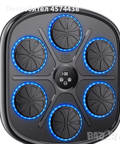 Интелигентна боксова машина с музика, Bluetooth връзка, LED дисплей