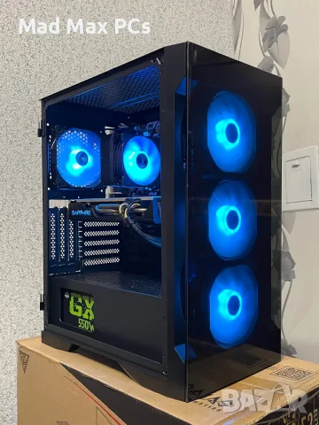 Геймърски компютър Ryzen 5 2600/ RX 580/ Ram 16GB/ SSD 128GB+640GB