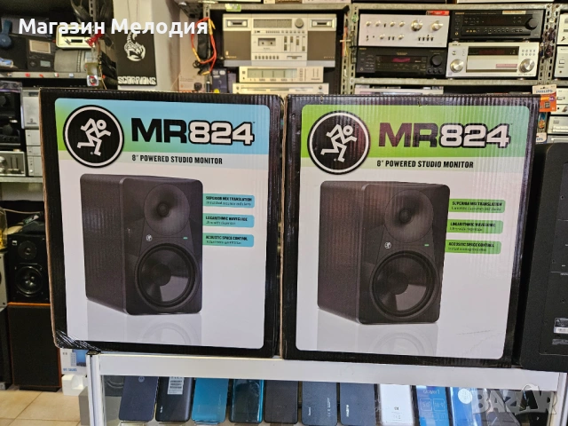 Активни тонколони Mackie MR824 8" активен студиен монитор. Двете за 455 евро. НОВИ., снимка 17 - Тонколони - 53243286
