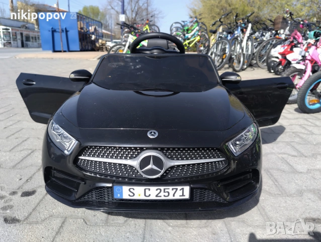 MERCEDES-BENZ 12V Акумулаторна кола CLS 350 черен, снимка 7 - Други - 53849534