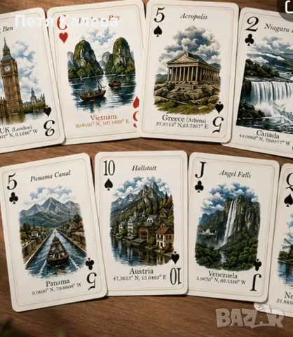🍀🍀 Игрални карти🍀🍀 , снимка 3 - Карти за игра - 56228018