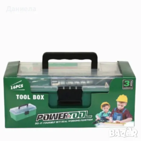 Детски куфар с инструменти, снимка 3 - Образователни игри - 48383653