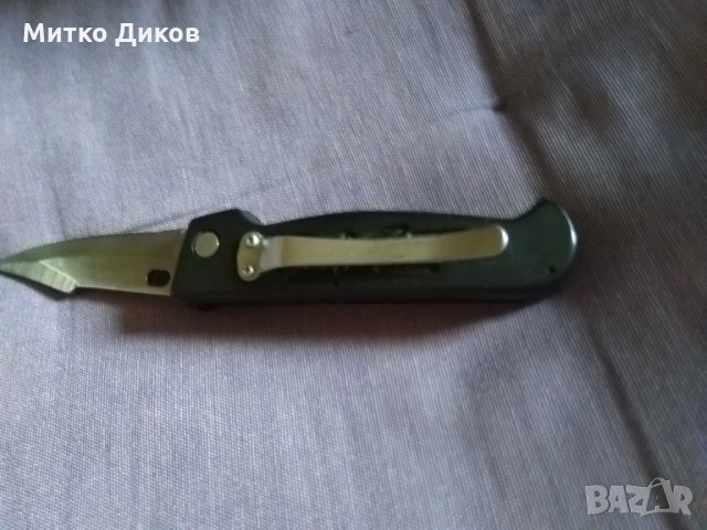 Автоматично ножче марково с контра 100х77мм без луфт, снимка 4 - Ножове - 34655451