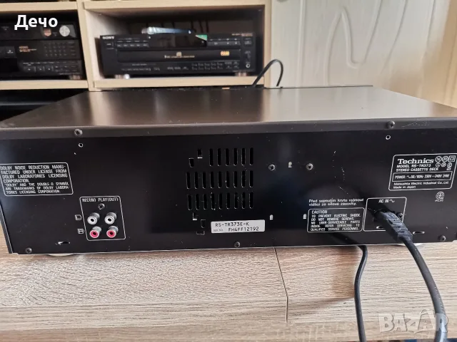 Касетен дек Technics tr373 , снимка 8 - Декове - 56144680