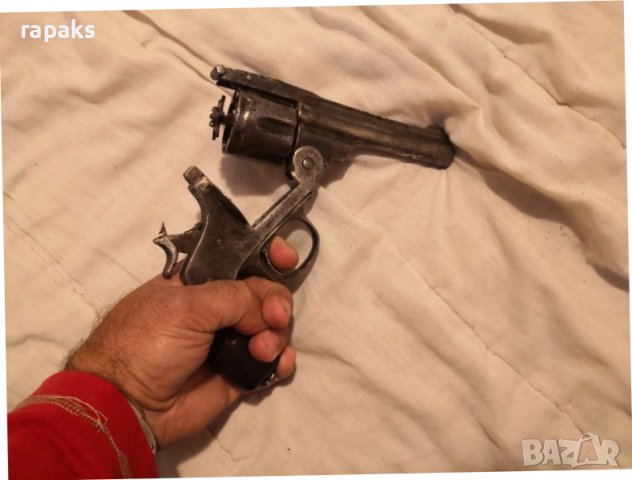 Револвер Смит и Уестън. Колекционерско оръжие, пистолет, снимка 5 - Антикварни и старинни предмети - 38808031