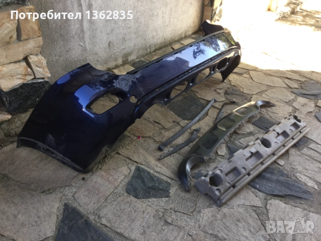 Оригинална задна синя броня за HYUNDAI SANTA FE 2 ( 2006 - 2009 г. ), снимка 2 - Части - 52467447