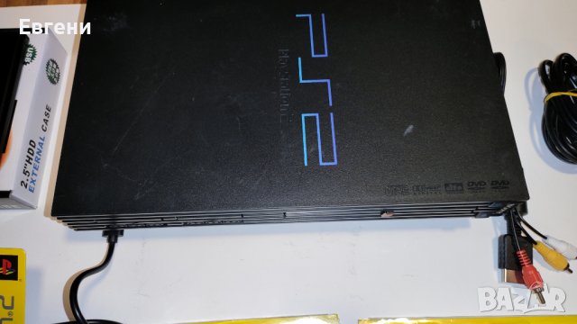Плейстейшън 2 PS2 пълен комплект с 2бр. джойстик и 70 игри хард диск, снимка 3 - PlayStation конзоли - 39618886