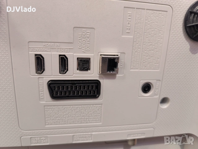 Телевизор Samsung 32 инча бял смарт, снимка 5 - Телевизори - 53686920