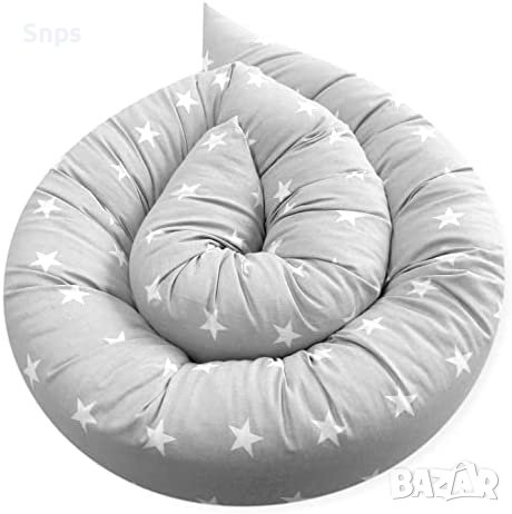 Възглавница за спане от памук с антиалергичен ватиран пълнеж