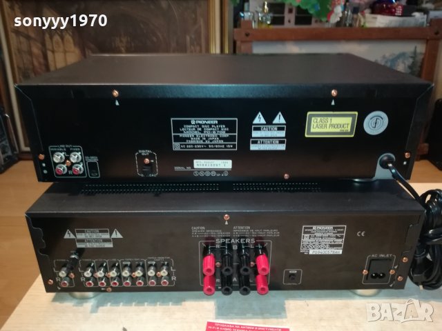 pioneer amplifier+pioneer cd 1402221957, снимка 11 - Ресийвъри, усилватели, смесителни пултове - 35789737