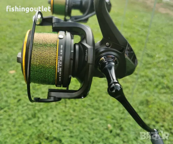 Шарански състезателен комплект три въдици и три макари НА ПОЛОВИН ЦЕНА, снимка 7 - Въдици - 47356593