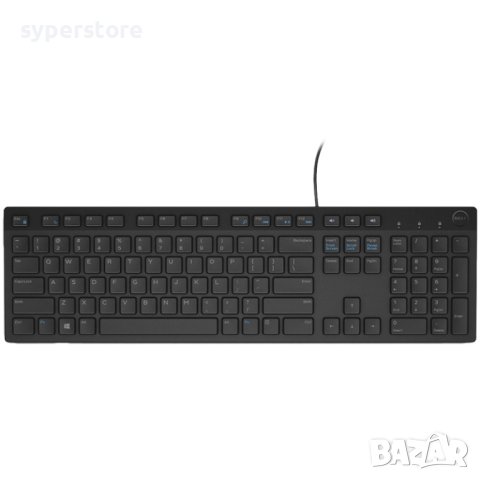 Клавиатура USB Dell KB216 580-ADHK-14 Мултимедийна Черна
