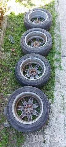 4бр лети джанти 5x112 6,5j 16h2 et 35 с летни гуми 205/55/16 , снимка 2 - Гуми и джанти - 47735022