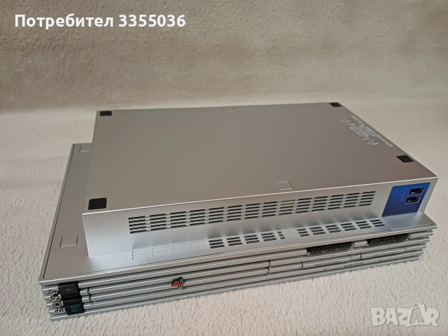 Sony PlayStation 2 SCPH-50003 SS - Silver Prestige Line , снимка 4 - PlayStation конзоли - 53081387
