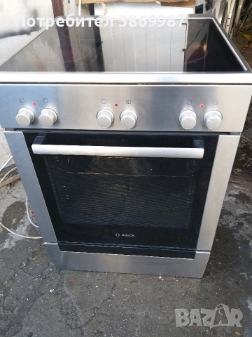 иноксова печка BOSCH , снимка 4 - Печки, фурни - 53748500