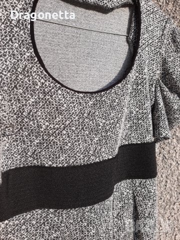 Рокля с висока талия, качествено ушита, снимка 2 - Рокли - 40128918