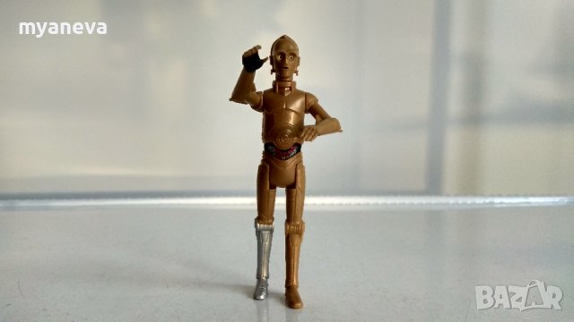Star Wars , екшън фигури на Rey Jakku ( 15 см ) ,C-3PO  (10 см ) , Chewbacca ( 10см )., снимка 8 - Фигурки - 44281369