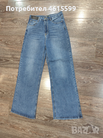 нови дънки с висока талия , снимка 2 - Дънки - 53851262