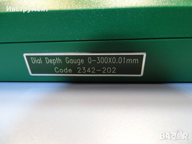 дълбокомер INSIZE 2342-202 Dial Depth Gauge 0-300x0.01 mm, снимка 5 - Други инструменти - 39322372